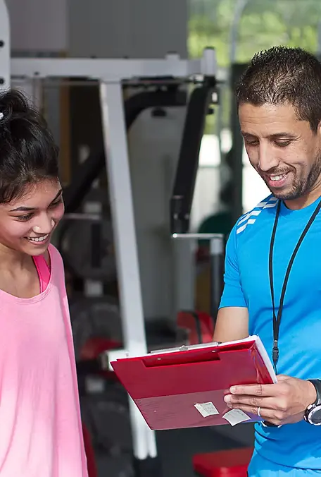 Personal training session